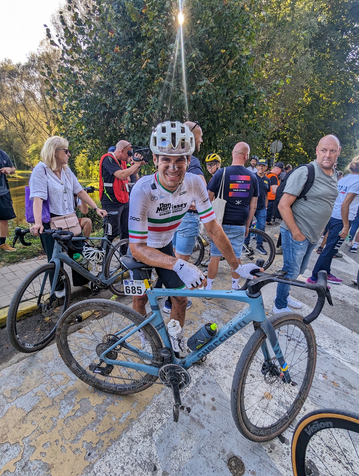 Matteo Cigala Italian Champion Gravel